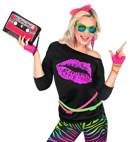 Camiseta I Love The 80's - L/XL