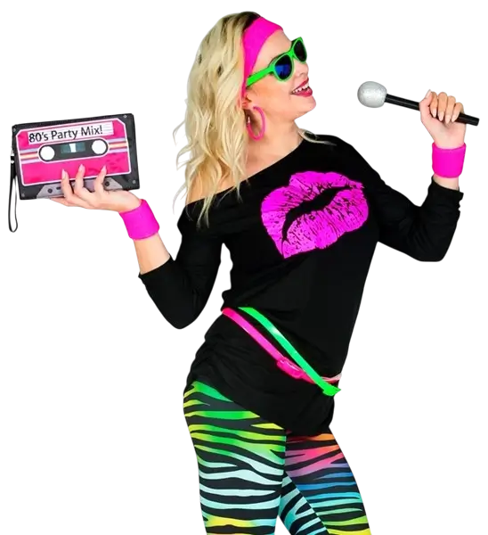 Camiseta I Love The 80's - L/XL