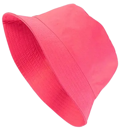 Gorro Bob rosa fluorescente