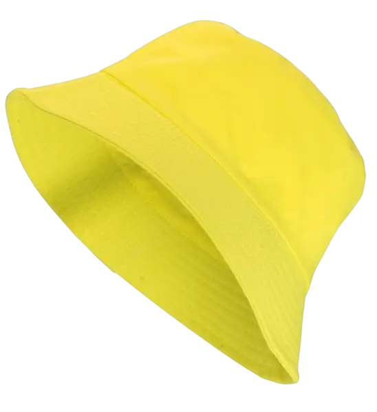 Gorro Bob amarillo fluorescente
