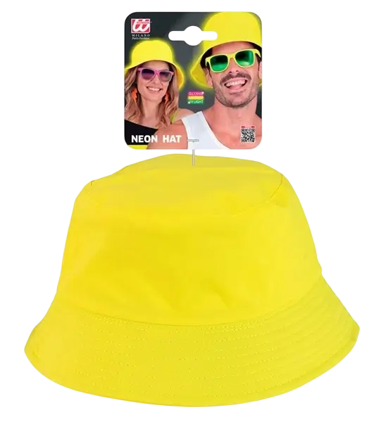 Gorro Bob amarillo fluorescente