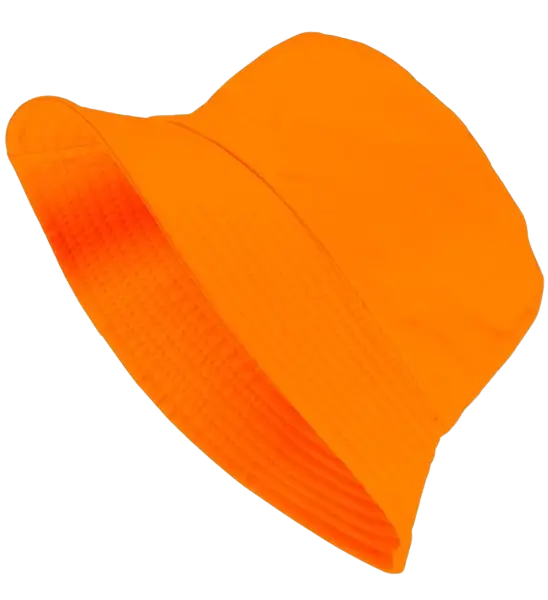 Gorro Bob naranja fluorescente
