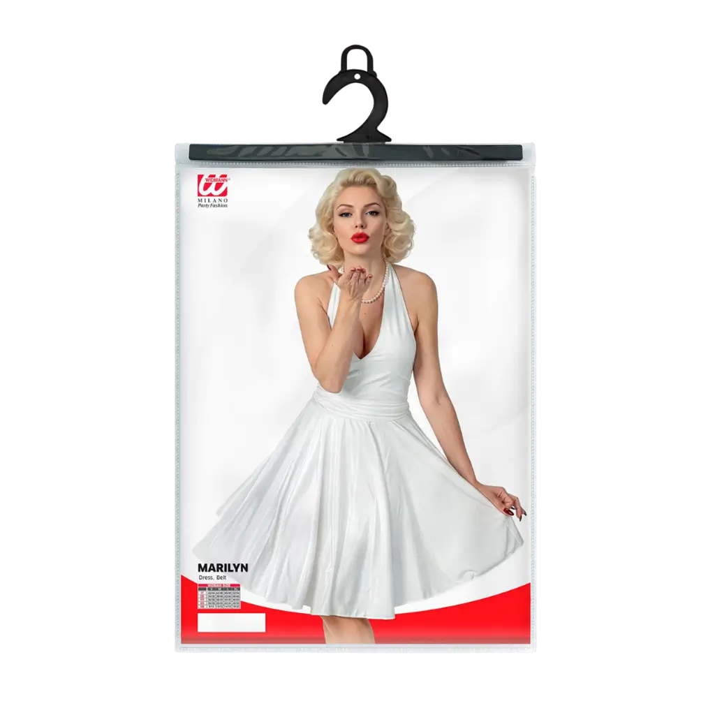 Vestido blanco Marylin - M