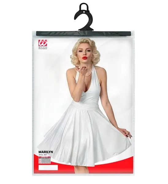 Vestido blanco Marylin - L