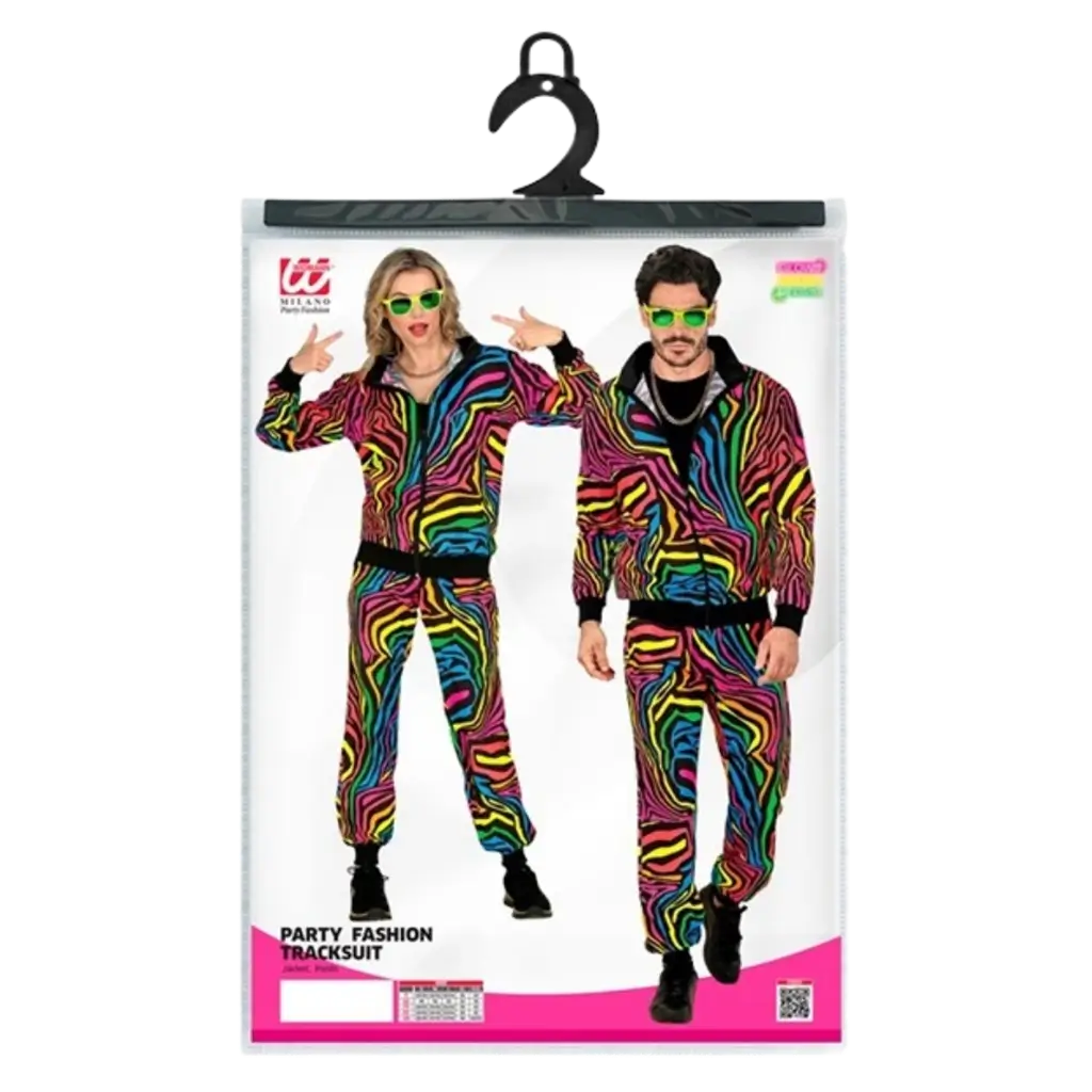 Chándal arco iris fluorescente - XL