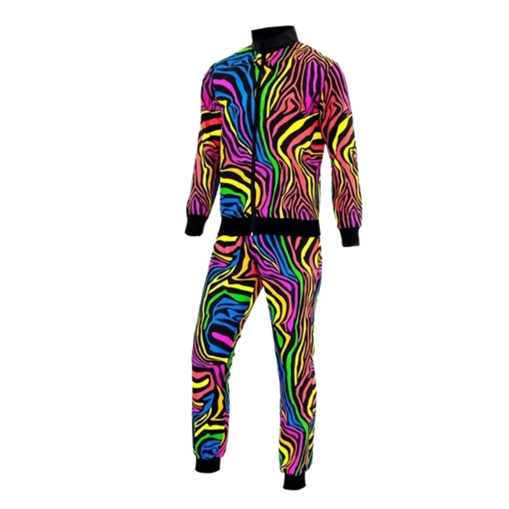 Chándal arco iris fluorescente - XL