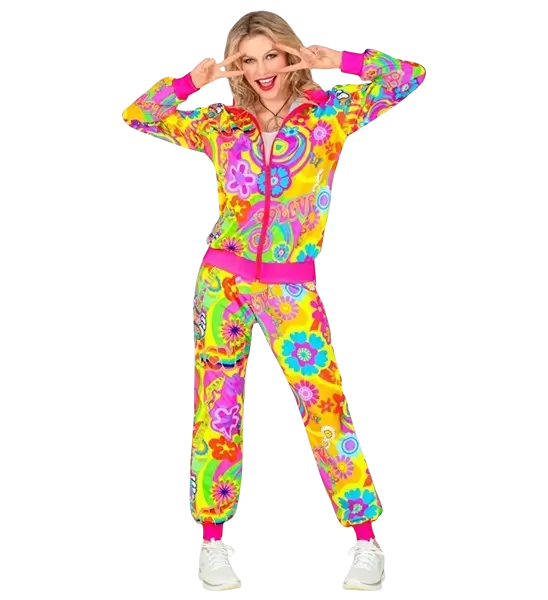 Mono Hippie groovy love fluo - M