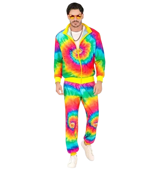 Mono psicodélico de moda hippie - S