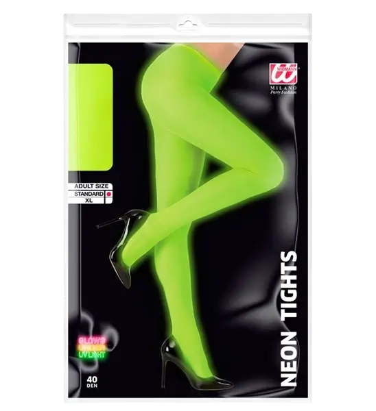 Medias grandes de color verde fluorescente
