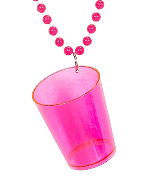 Collar rosa fluorescente