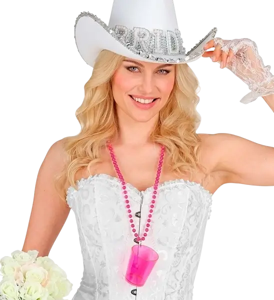 Collar rosa fluorescente