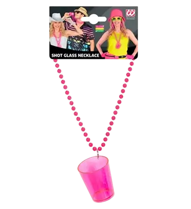 Collar rosa fluorescente