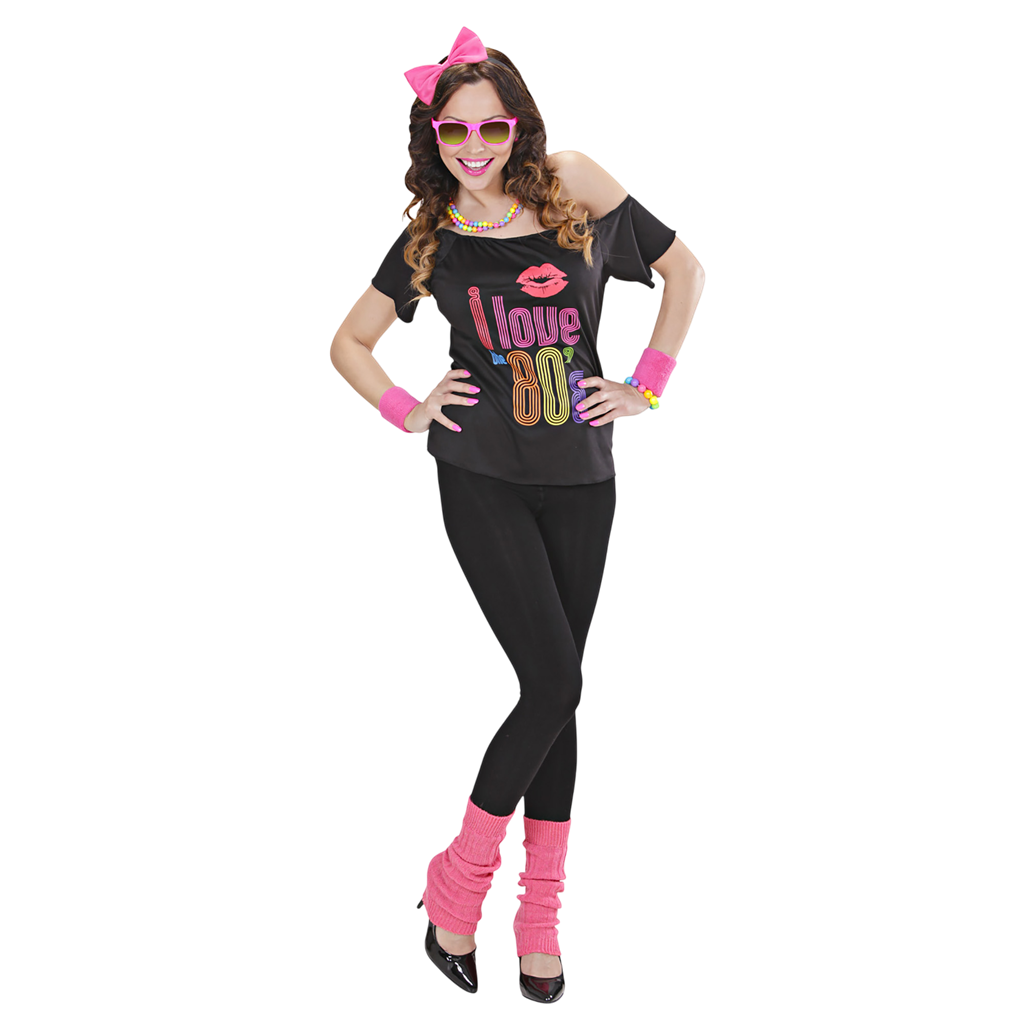 disfraz de chica de los 80