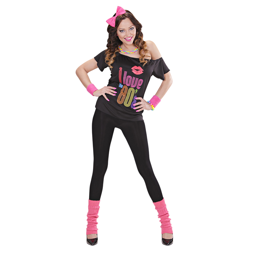 disfraz de chica de los 80