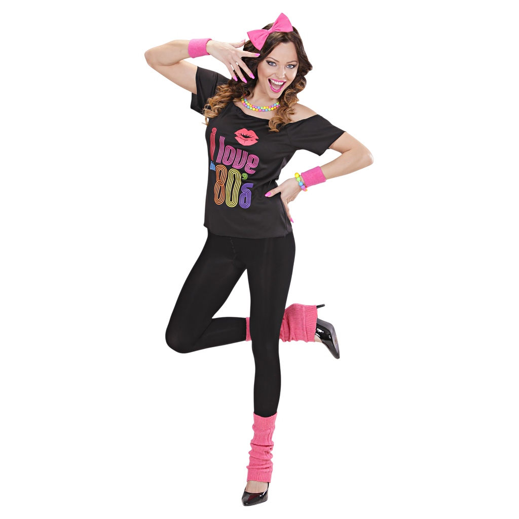 disfraz de chica de los 80