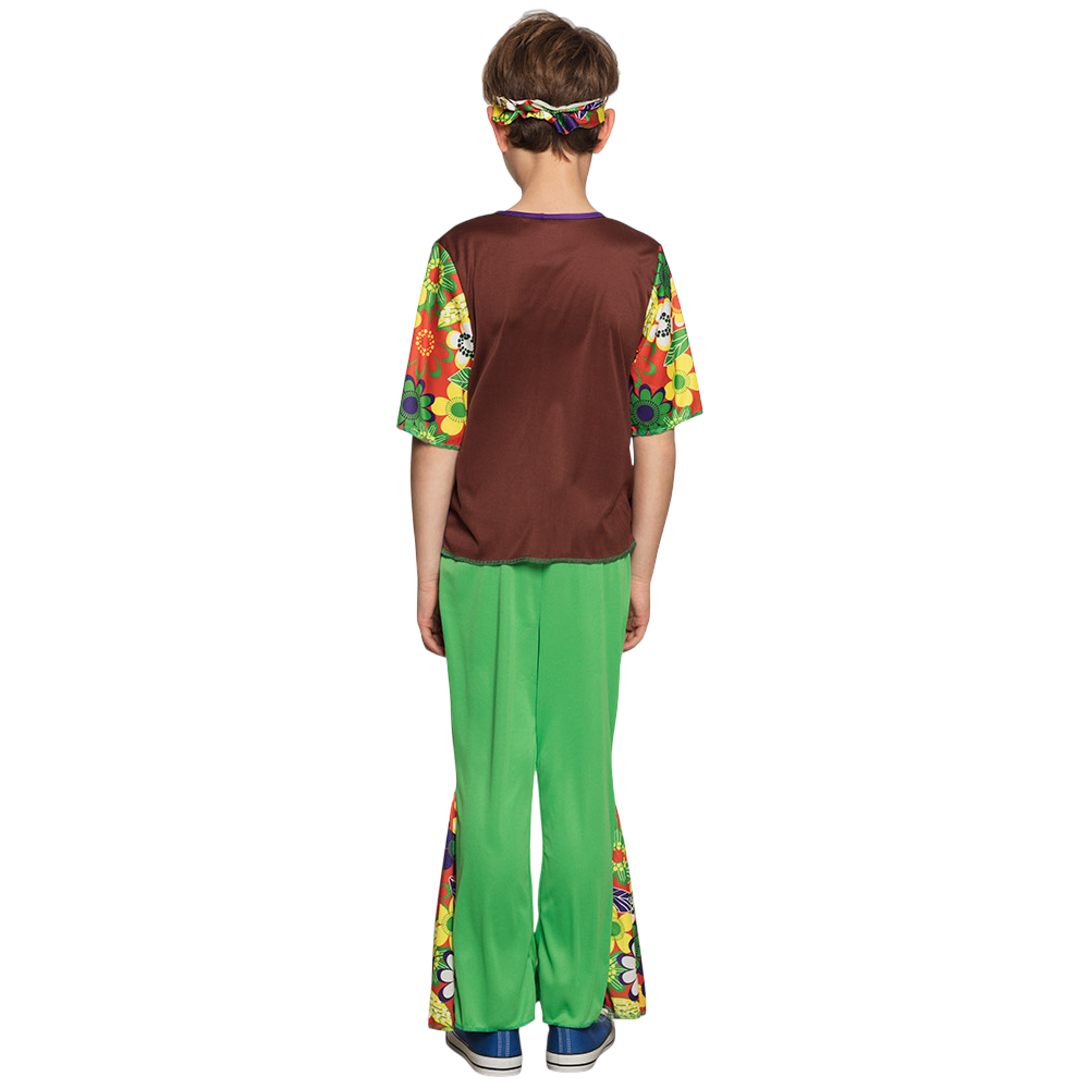 Disfraz de flor hippie para niño - 4-6 años