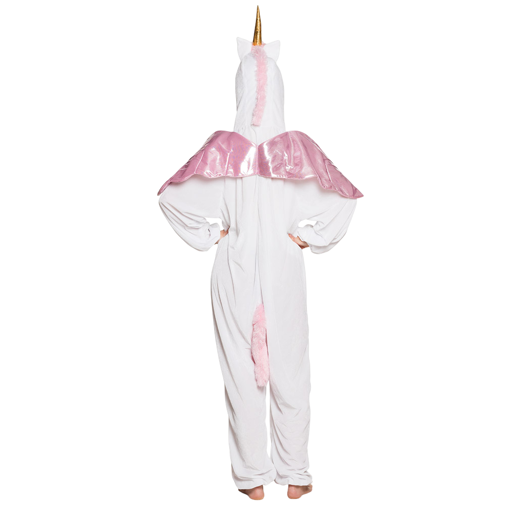 Disfraz infantil de peluche de unicornio - Máx. 1,40 m