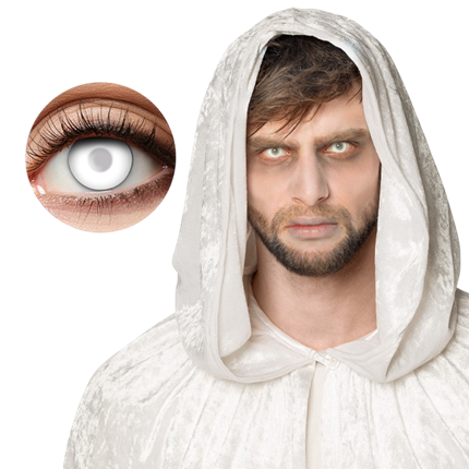 Lentes de semana fantasma blancas