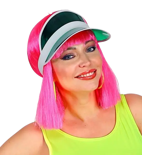 Gorra de pico verde