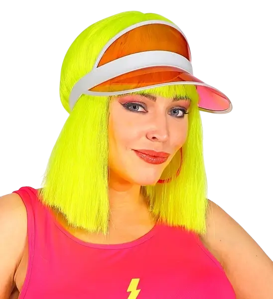 Gorra de pico rosa