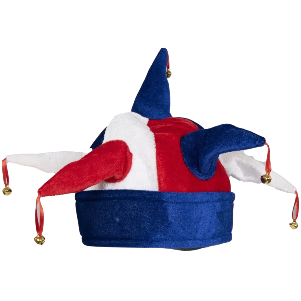 Sombrero de bufón - azul, blanco, rojo - Supporter France