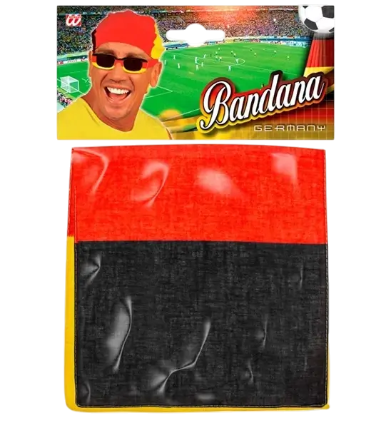 Bandana Alemania 55 cm en algodón - Supporter y disfraces