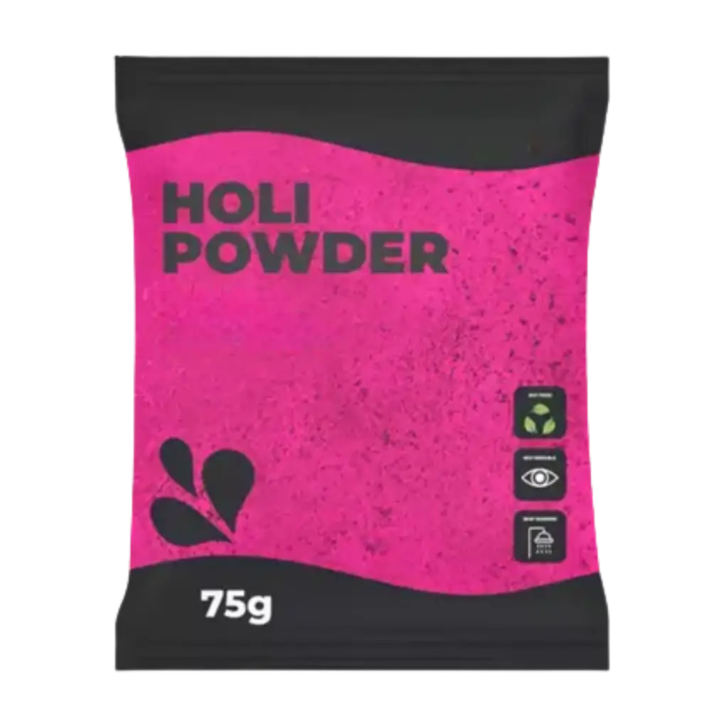 Polvo Holi ROSA - Bolsa de 75 gramos