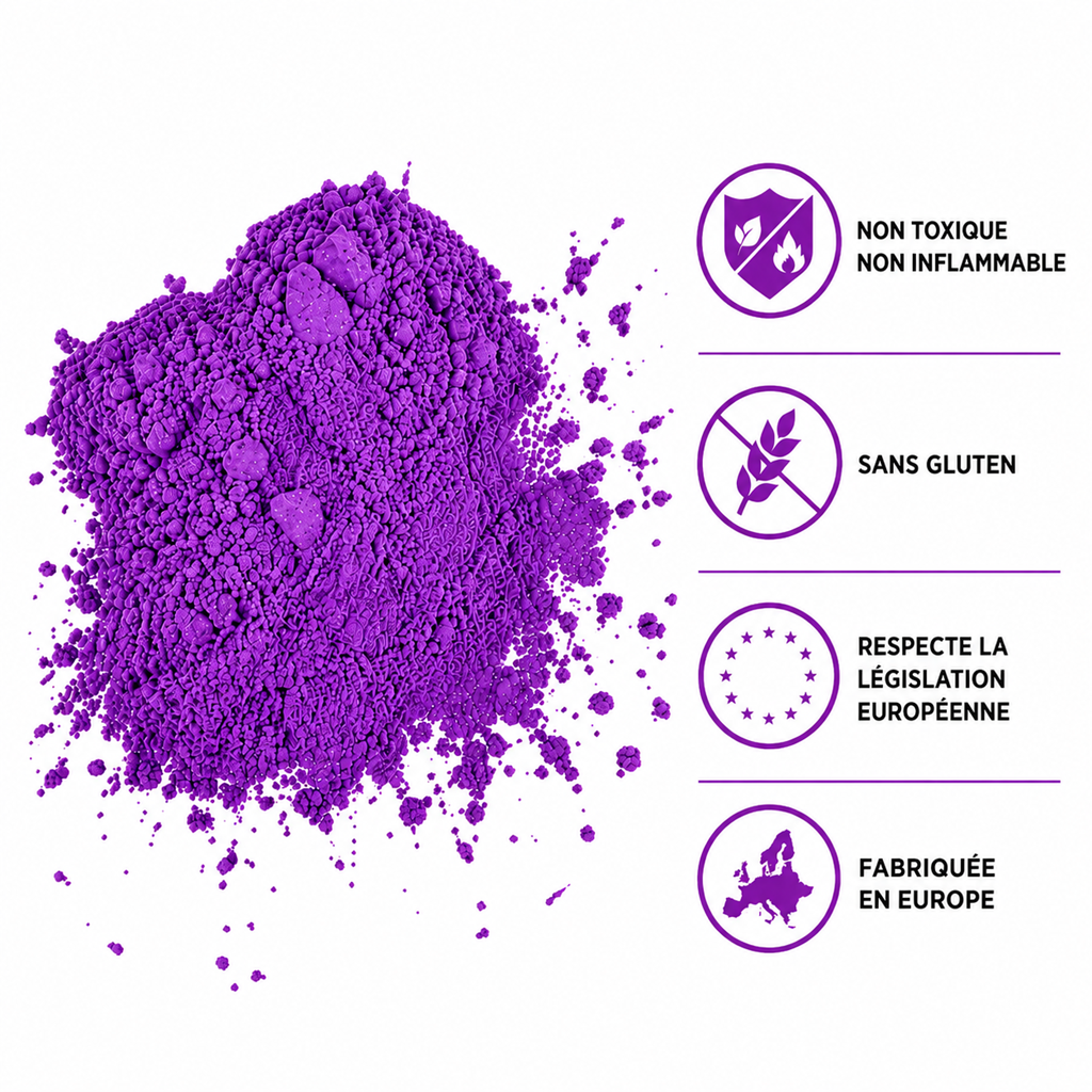 Polvo Holi VIOLETA - Bolsa de 75 gramos