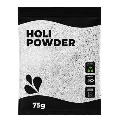 Polvo Holi BLANCO - Bolsa de 75 gramos