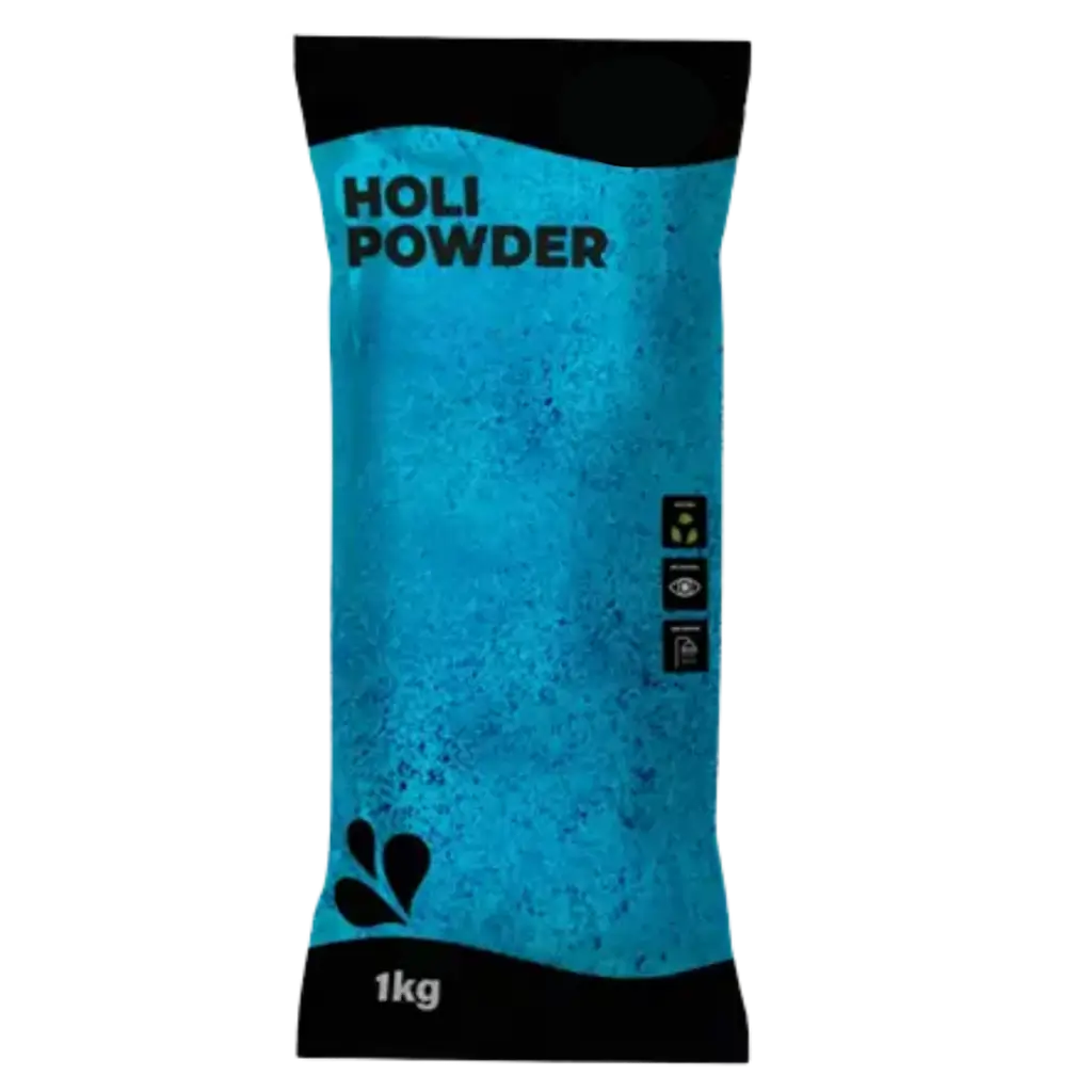 Polvo Holi azul - Bolsa de 1 kg