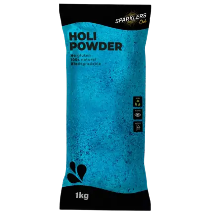 Polvo Holi azul - Bolsa de 1 kg