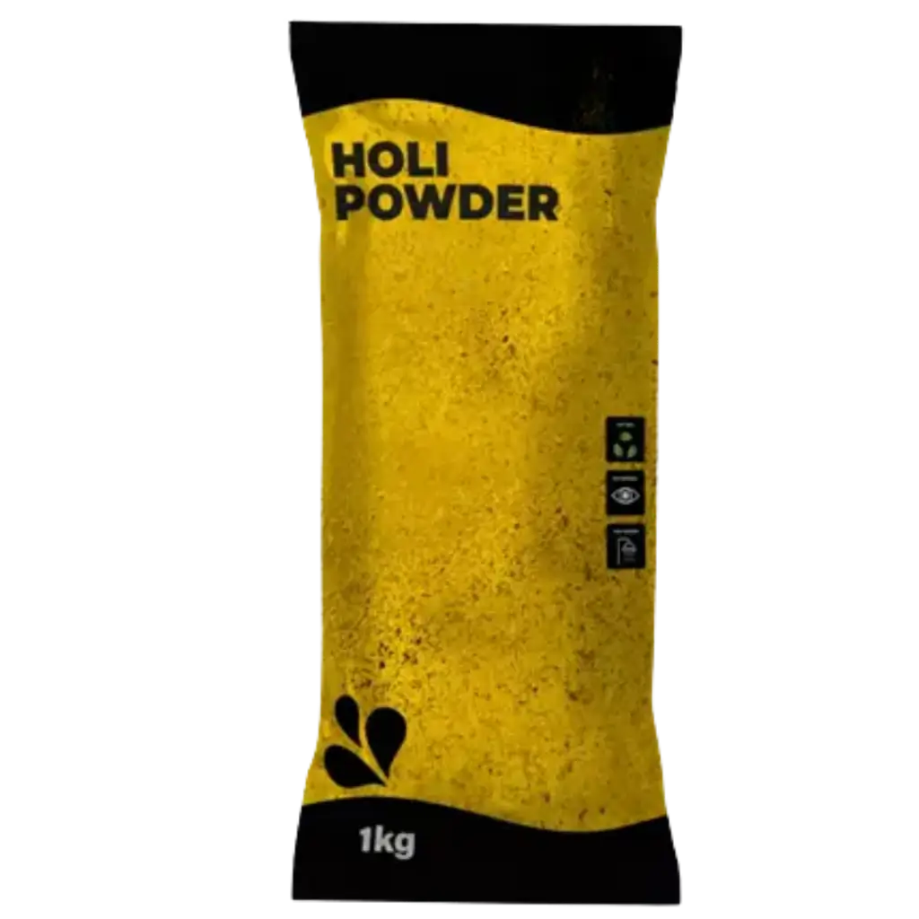 Polvo Holi amarillo - Bolsa de 1 kg