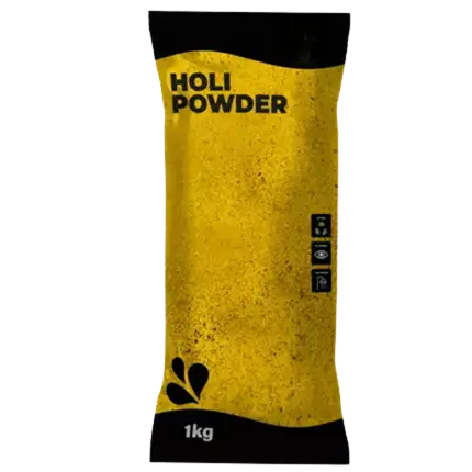 Polvo Holi amarillo - Bolsa de 1 kg