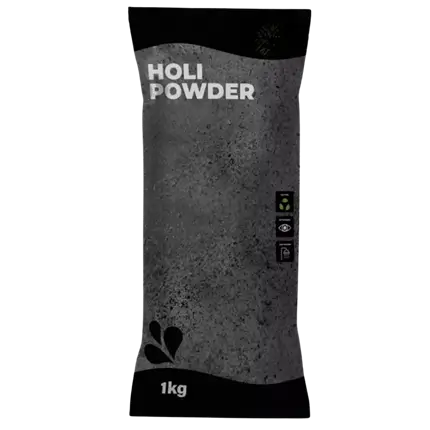 Polvo Holi negro - Bolsa de 1 kg