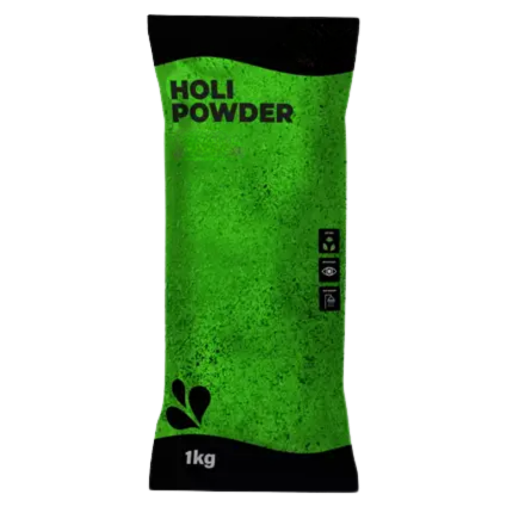 Polvo Holi verde - Bolsa de 1 kg