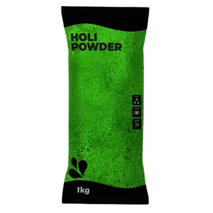 Polvo Holi verde - Bolsa de 1 kg