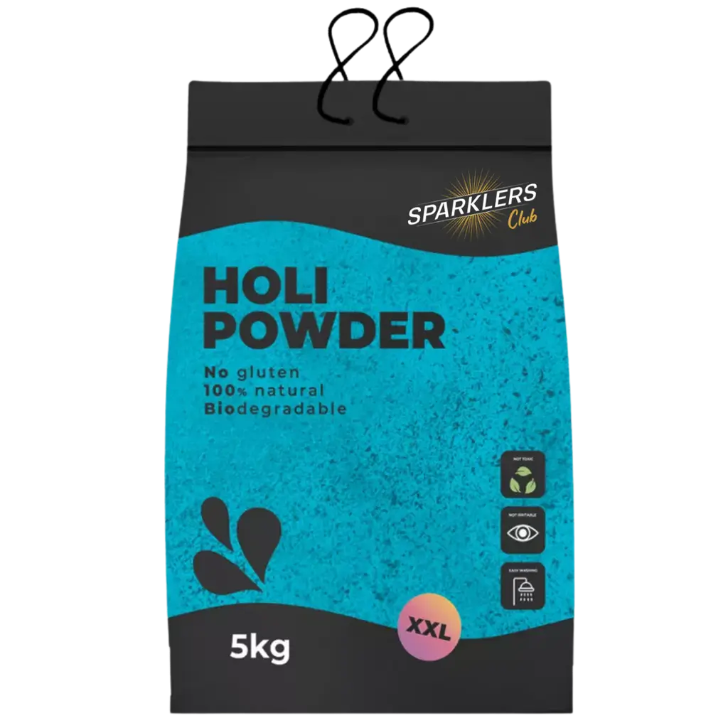 Polvo Holi AZUL - Bolsa de 5 kg