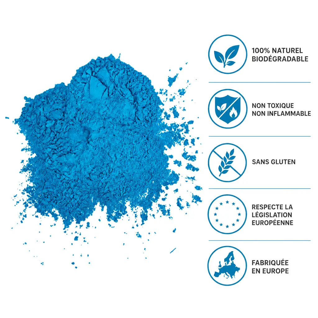 Polvo Holi AZUL - Bolsa de 5 kg