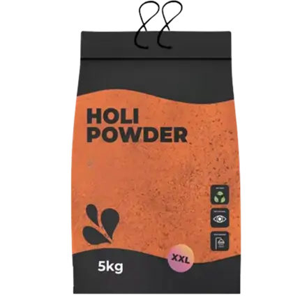 Polvo Holi NARANJA - Bolsa de 5 kg