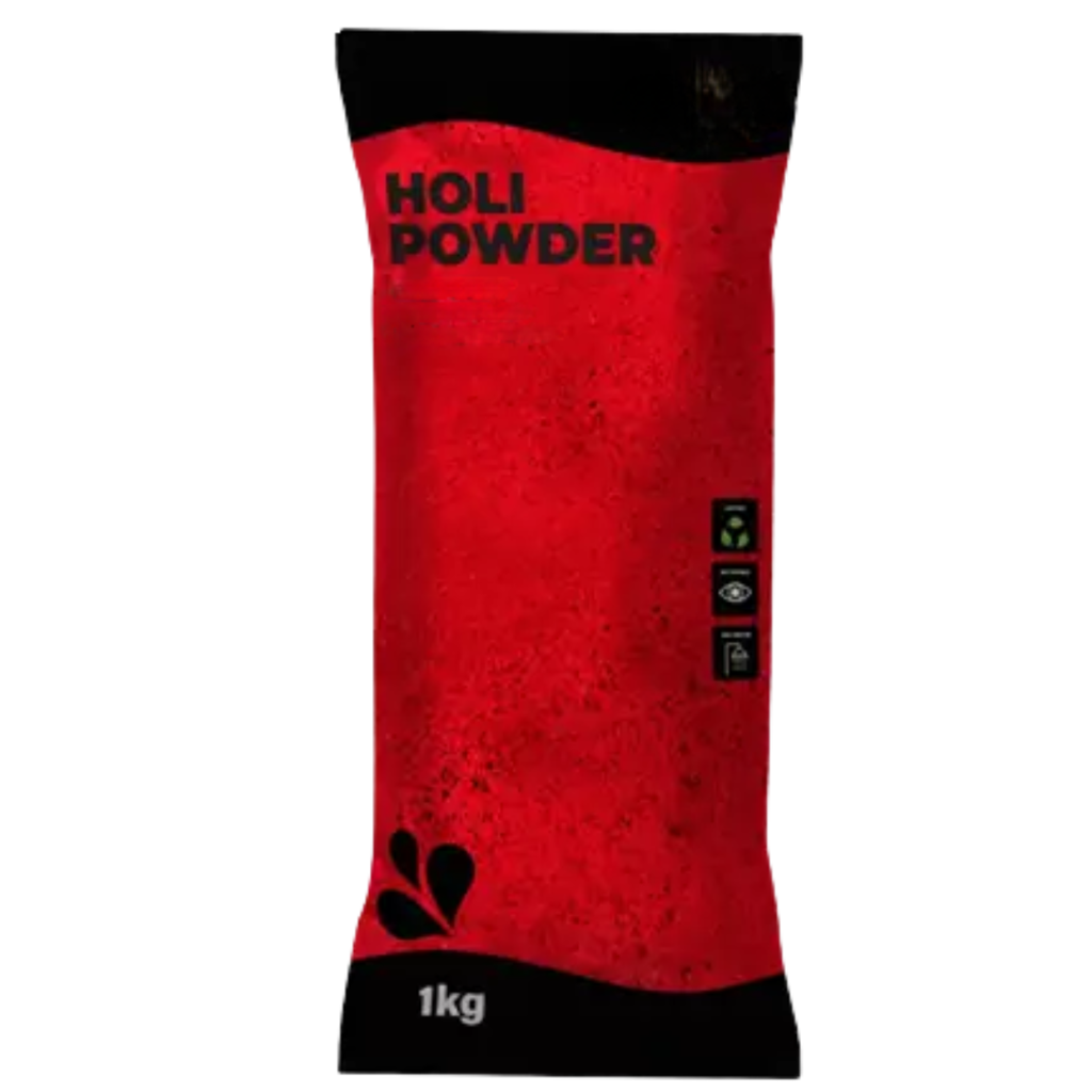 Polvo Holi rojo - Bolsa de 1 kg