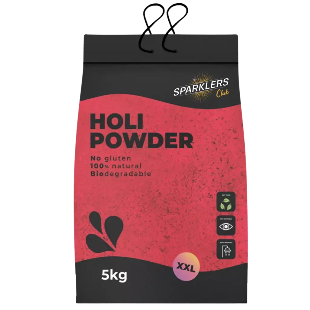 Polvo Holi ROJO - Bolsa de 5 kg