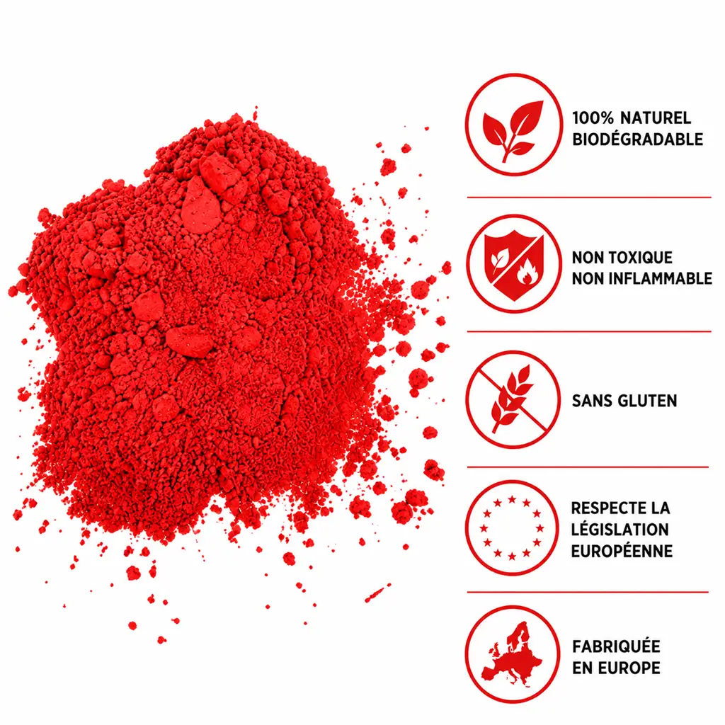 Polvo Holi ROJO - Bolsa de 5 kg