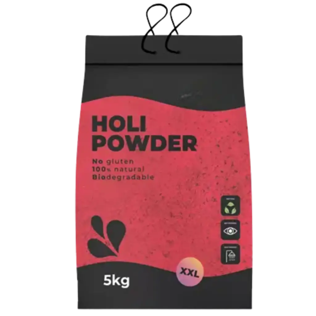 Polvo Holi ROJO - Bolsa de 5 kg