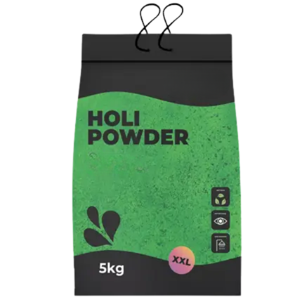 Polvo Holi VERDE - Bolsa de 5 kg