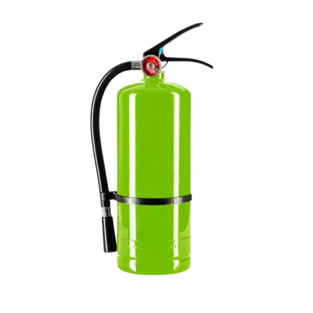 Extintor de polvo Holi Verde - 5 kg