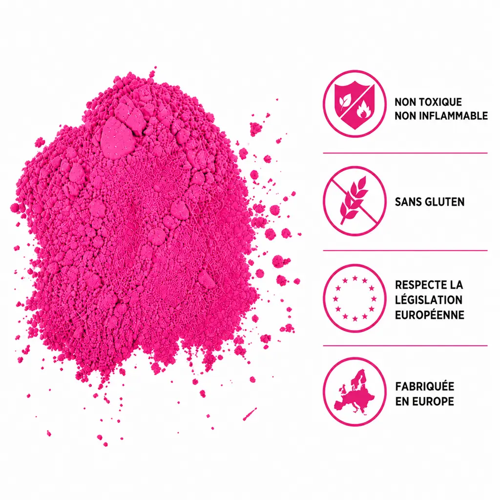 Extintor de polvo Holi Rose - 5 kg