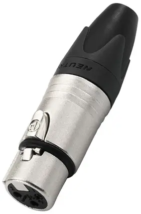 Conector XLR hembra, 3 polos - Marca Neutrik®