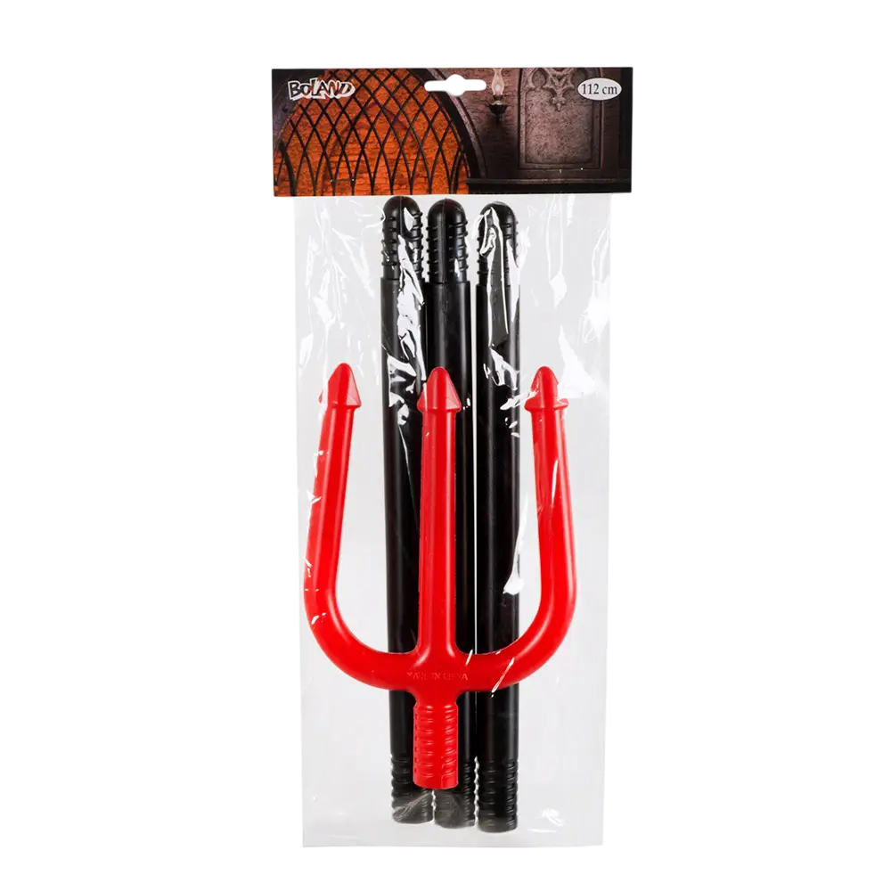 Tridente del diablo de 112 cm – Accesorio para disfraces de Halloween