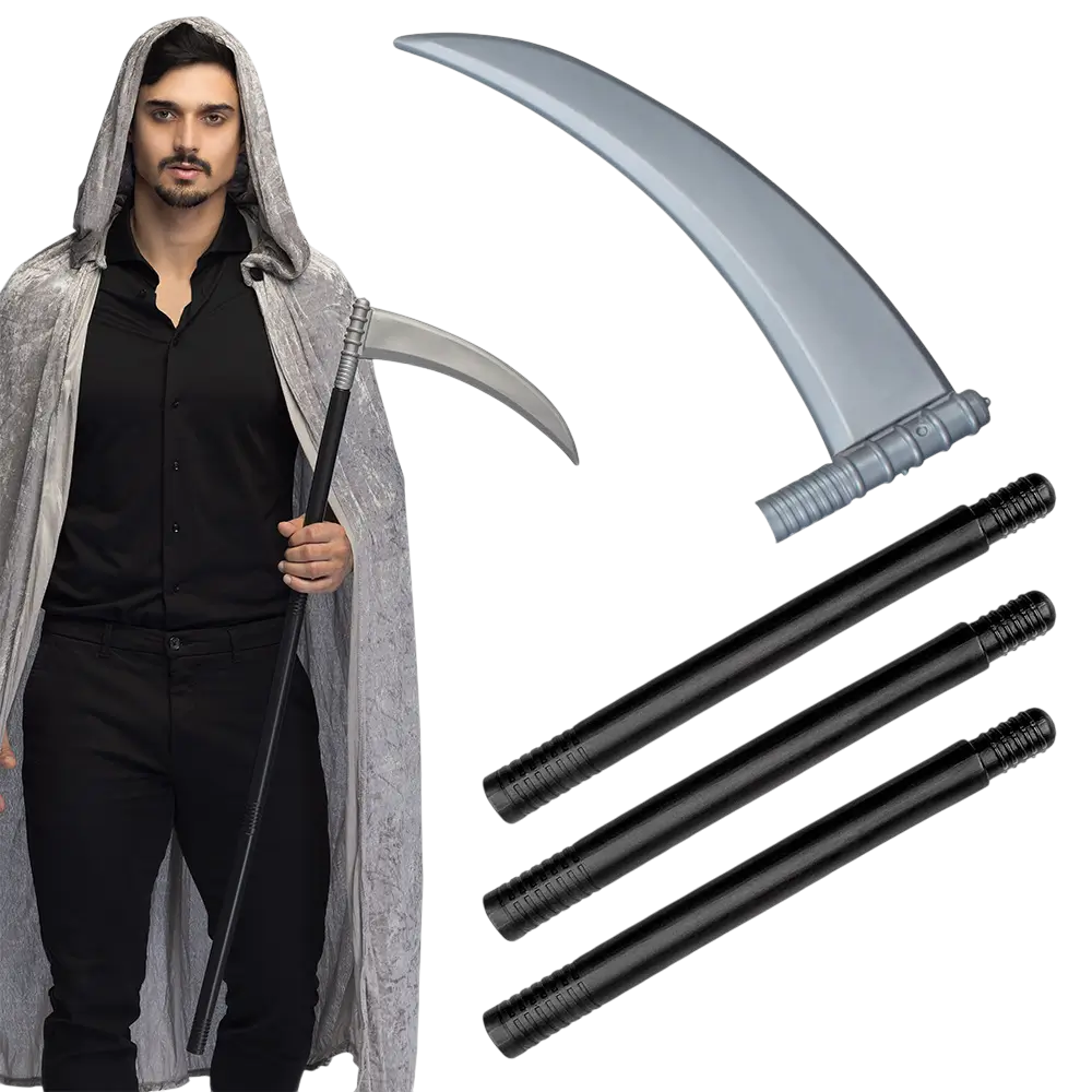 Guadaña de 101 cm – Accesorio de Halloween