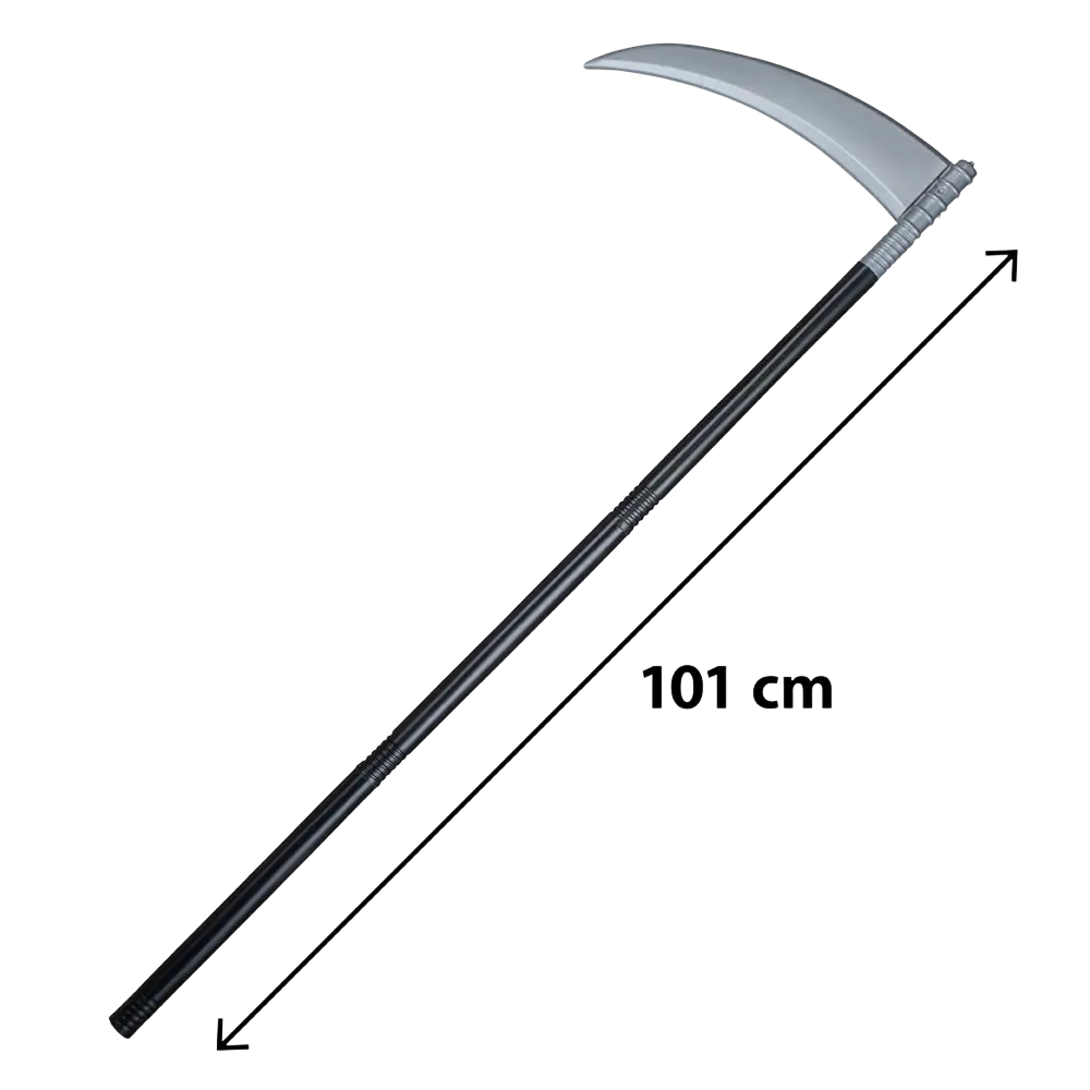 Guadaña de 101 cm – Accesorio de Halloween